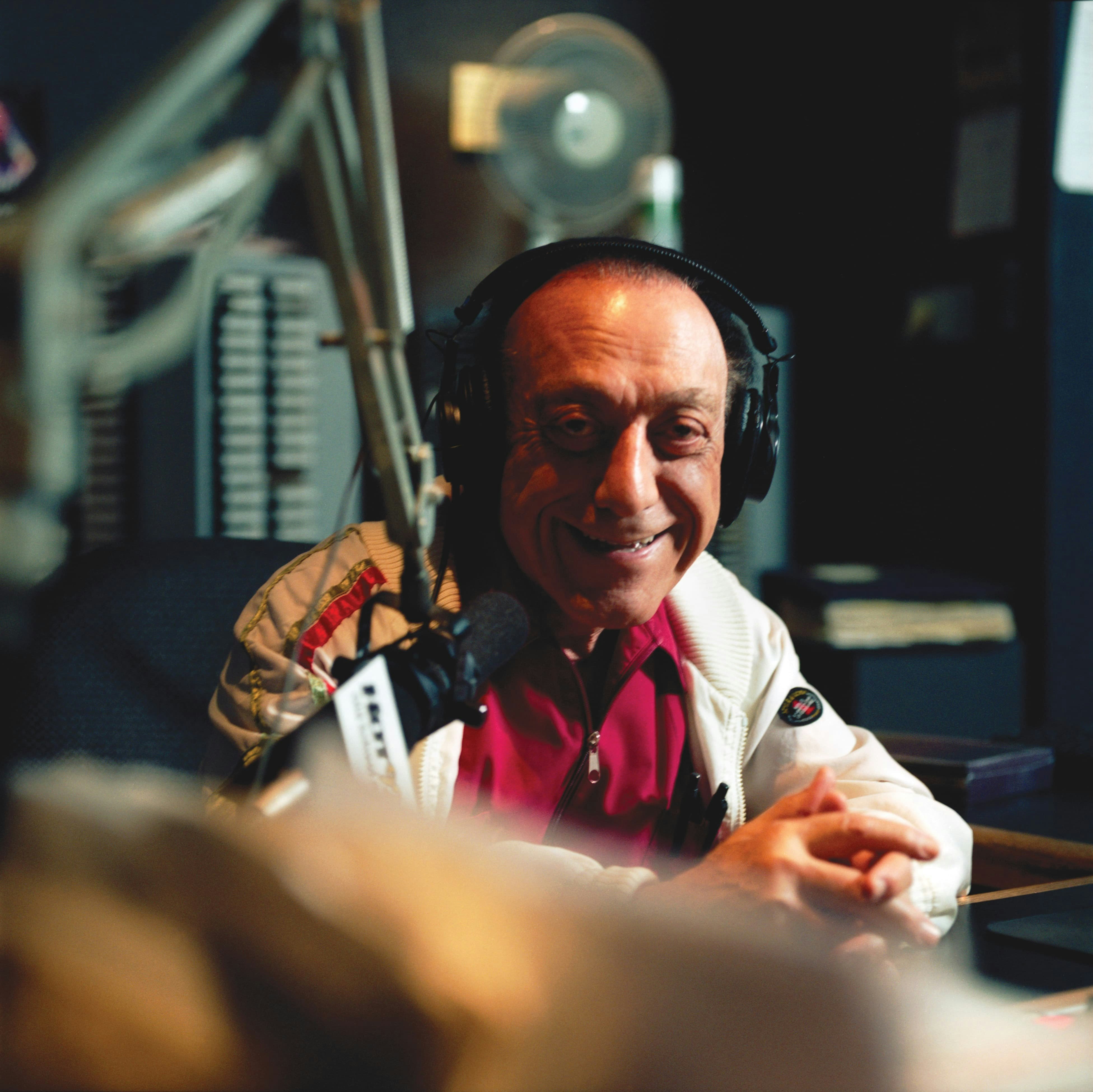 Pioneering radio disc jockey Art Laboe, 2011. Photo by B+.